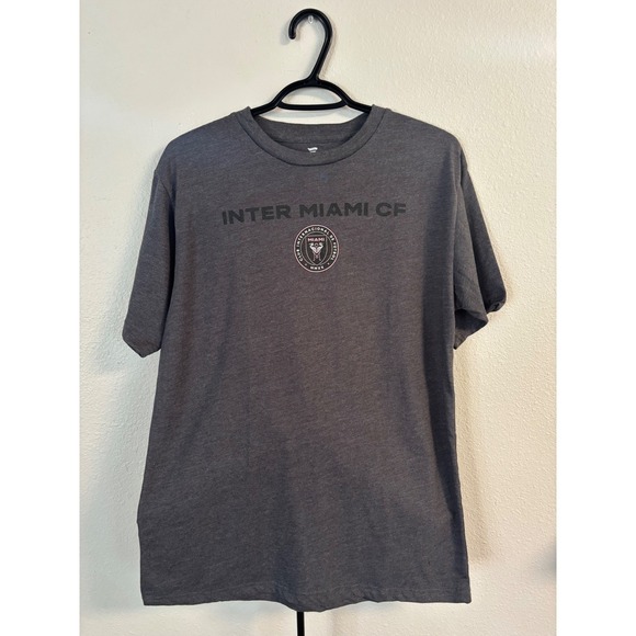 Fanatics Other - Fanatics Inter Miami CF Mens Medium Gray Heathered Graphic Soccer T-Shirt MLS